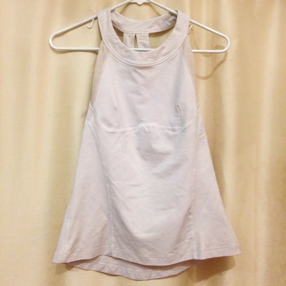 Gorgeous White Lululemon Tank Size 6