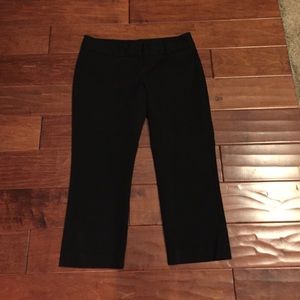 Express black dressy capris