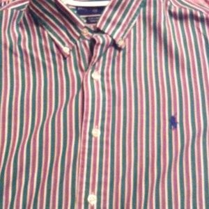 Polo Ralph Lauren Men's Size L L/S Dress Shirt
