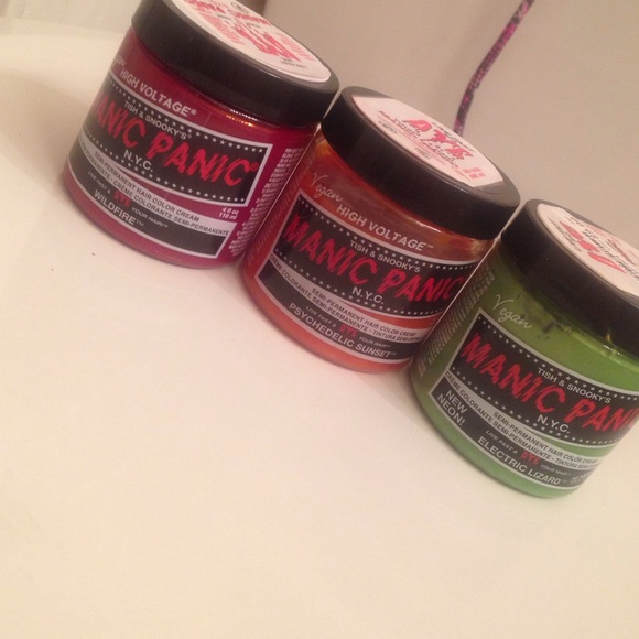 Manic Panic Hair dye