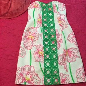 Lilly Pullitzer strapless dress