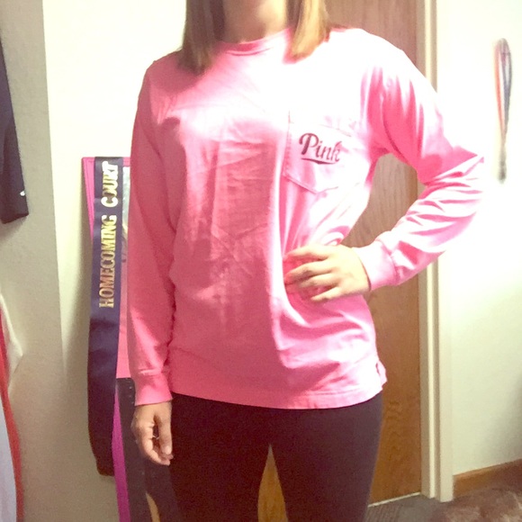 Victoria's Secret Tops - PINK long sleeve NWOT