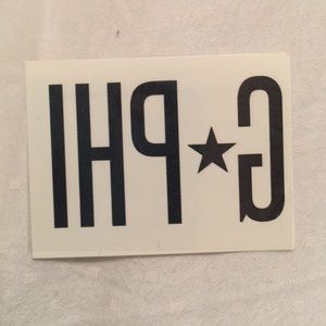 Gamma Phi Beta Face Tattoos (set of 15)