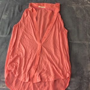 Peach tank top