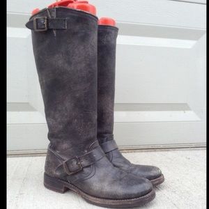 Free People leather boots designed by Frye