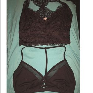 Pacsun bralettes - both are never worn