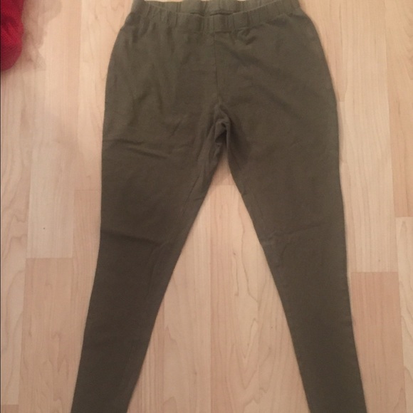 Pants - Olive leggings