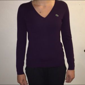 Lactose V-neck sweater