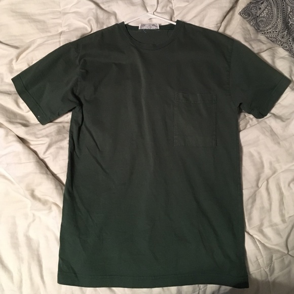 Green shirt