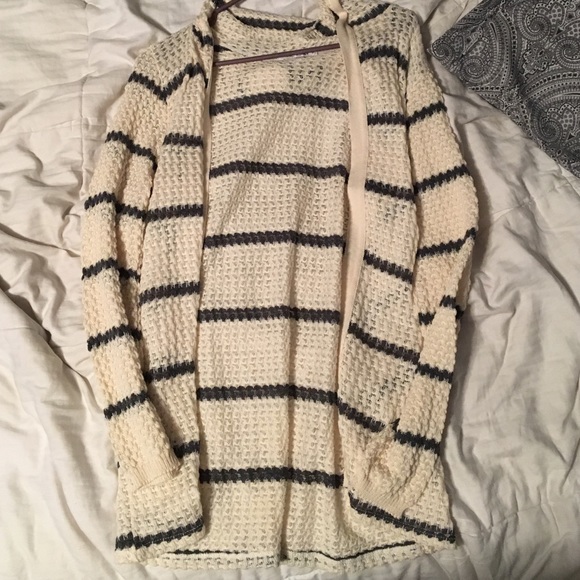 Stripped cardigan