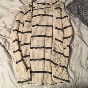 Stripped cardigan
