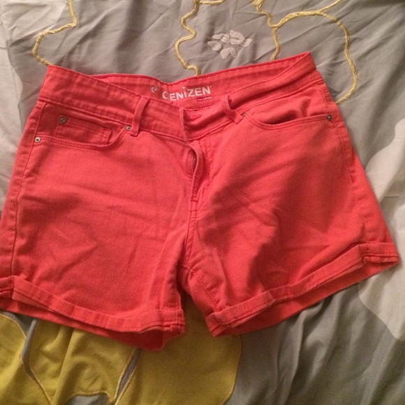 Punchy Coral Shorts