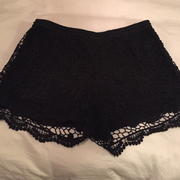 Crochet shorts