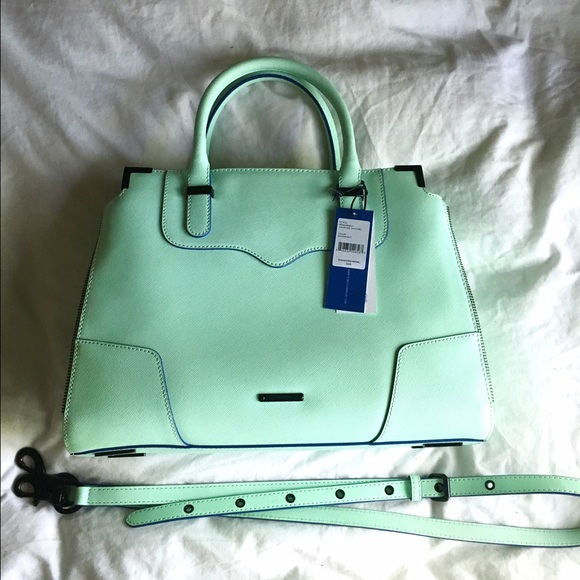 Rebecca Minkoff Armorous Satchel Mint