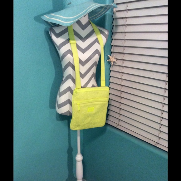 NWOT Michael Kors neon crossbody  bag