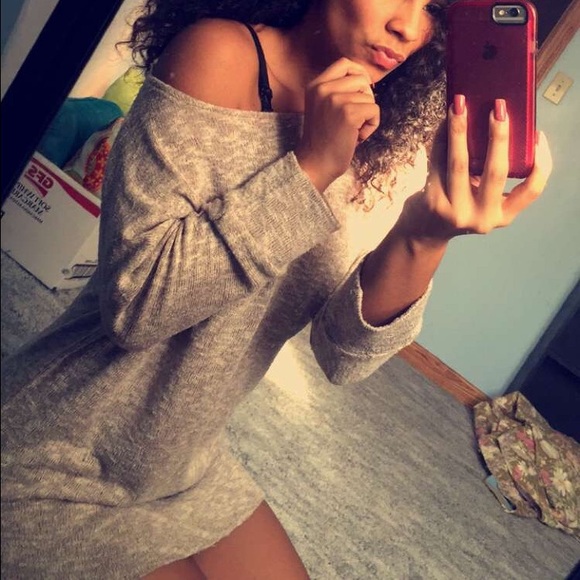 Long sweater shirt