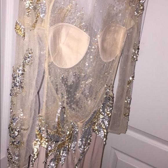 JOVANI LONG SLEEVE PROM DRESS STYLE 2922 - Picture 3 of 3