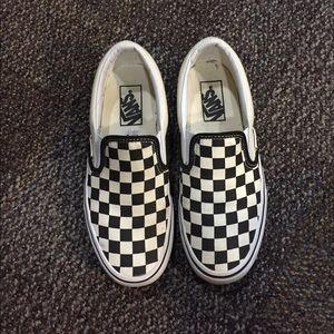 Checkered Vans
