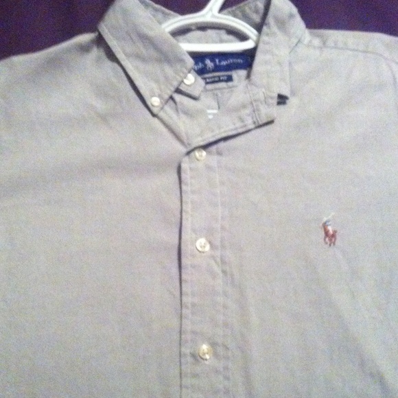 Polo Ralph Lauren Men's Size L L/S Dress Shirt