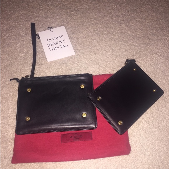 Valentino Wristlet/ Clutch, Wallet . Pre-Loved. - Picture 3 of 4