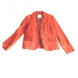 Brown leather Jacket