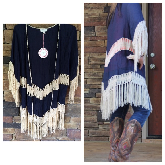 Umgee fringe cardigan
