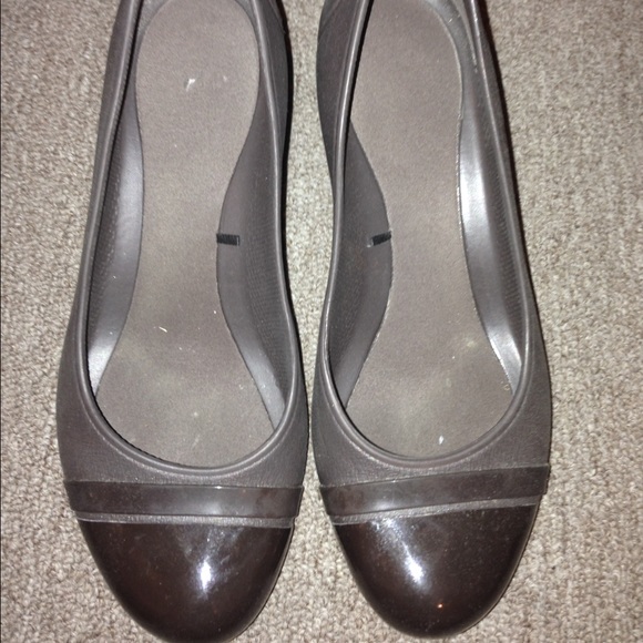 Crocs jelly wedge heels