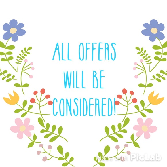 SEND ME YOUR OFFERS! :)