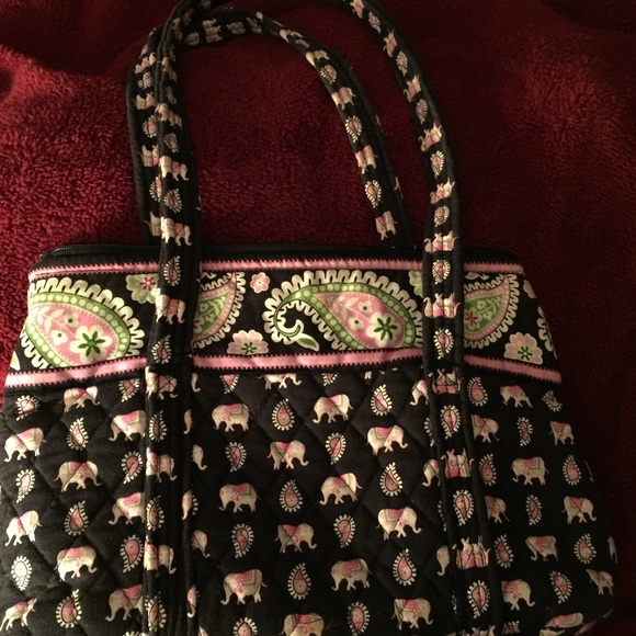 Vera Bradley Pink Elephants