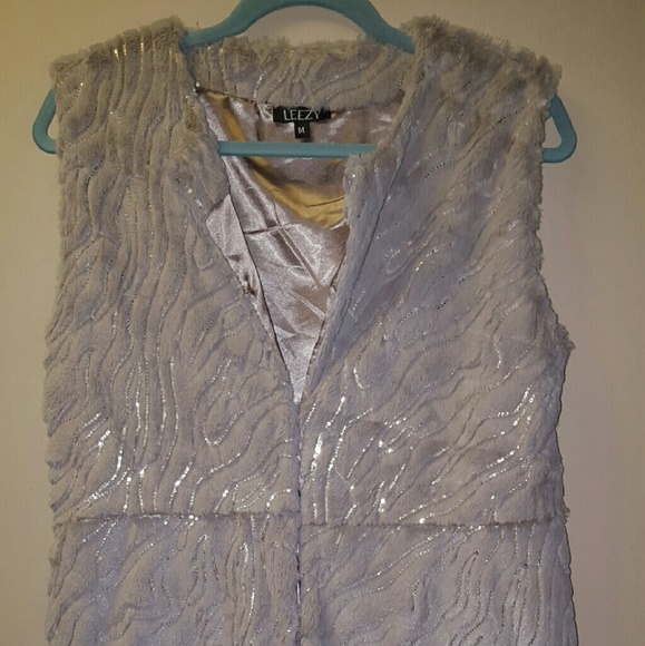 Sequin vest