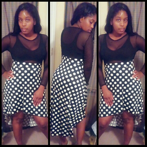 Polka dot dress