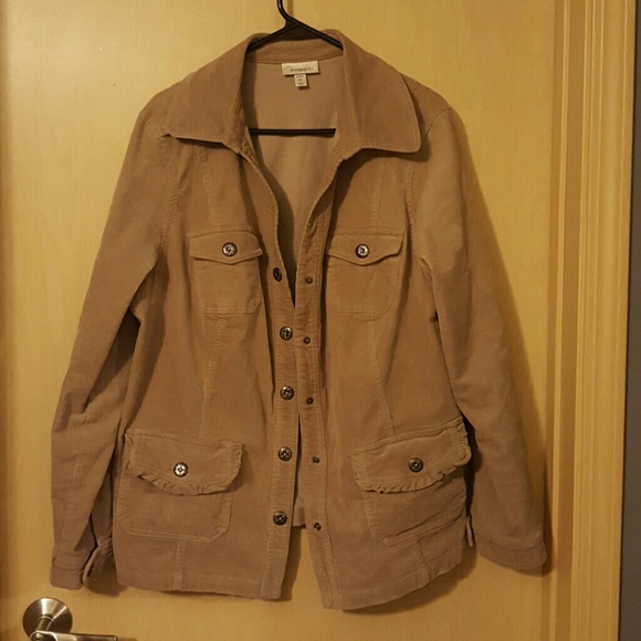 Tan Corduroy Jacket