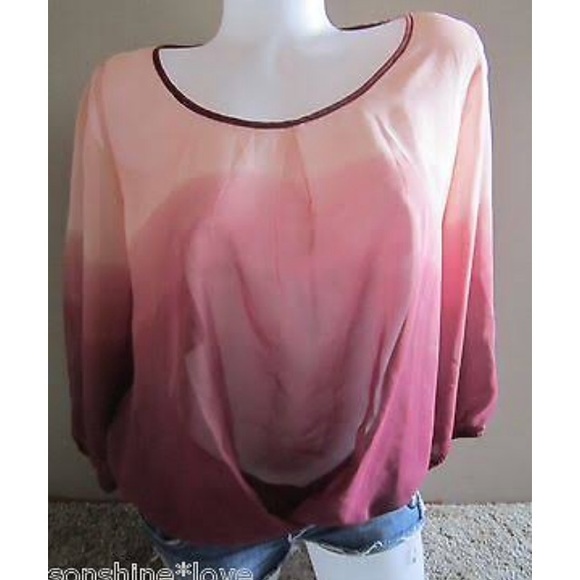 By&by ombre blouse👑 - Picture 1 of 3