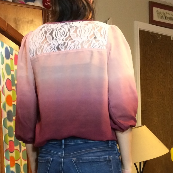 By&by ombre blouse👑 - Picture 3 of 3
