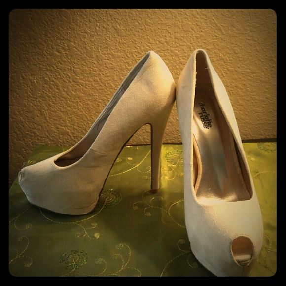Stylish Peep Toe Heels - Picture 1 of 4