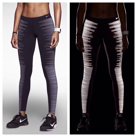 nike reflective running pants