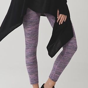 Lululemon high times sz6 heathered multi