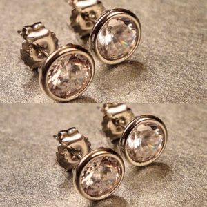 Sterling Silver CZ Earrings