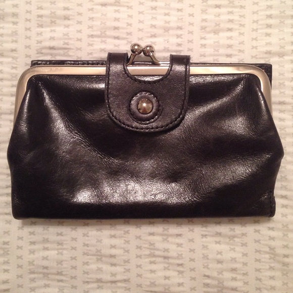 HOBO original black wallet