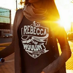 Meet your Posher, Rebecca