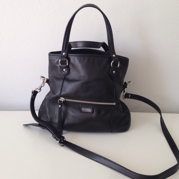 Black Coach Purse Cross body