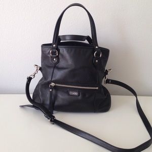 Black Coach Purse Cross body