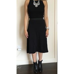 Black Zara skirt