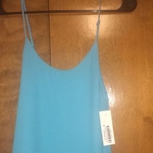 NEW flowy silk tank top