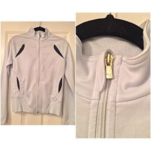 Light blue Puma track jacket