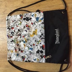 disneyland drawstring bag