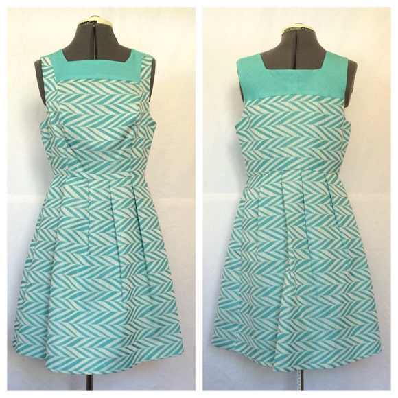 Eva Franco Square Neck Dress