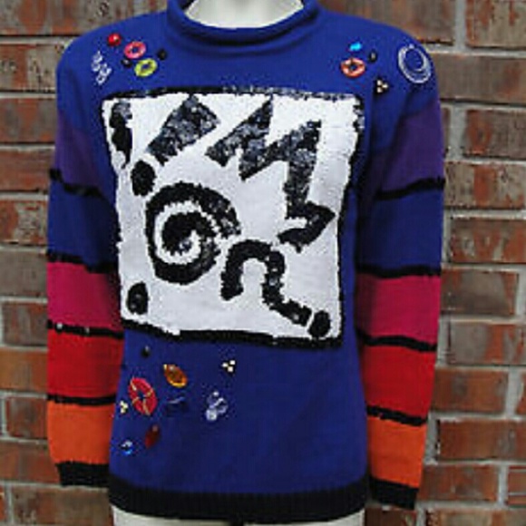 Vintage Sequin beaded sweater.