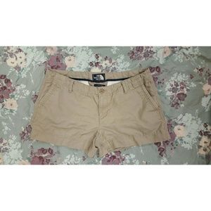 North Face Khaki Shorts