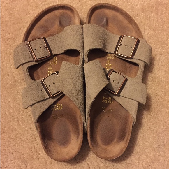 'Arizona' Soft Footbed Suede Birkenstock